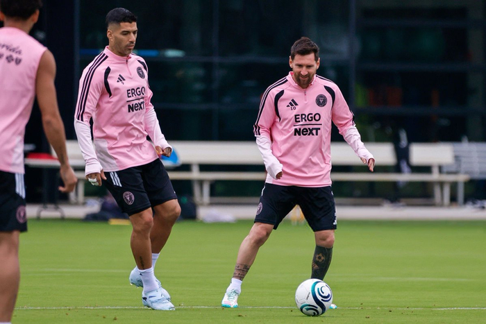 梅西现身美职联训练场备战新赛季