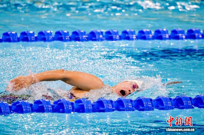 浙江选手刘家铭两破全国纪录 残特奥会游泳赛掀
