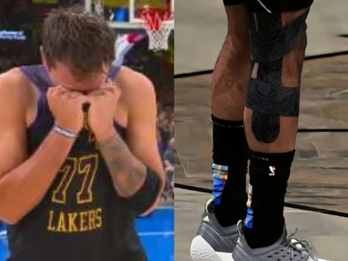 东契奇伤退湖人季后赛前景堪忧 里夫斯能否扛起