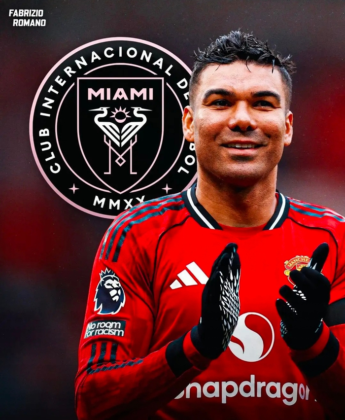 迈阿密国际启动卡塞米罗